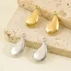 Acero Inoxidable 304 Colgantes Europeos y Americanos Forma de Gota Accesorios Hechos a Mano DIY Materiales para Hacer Collares Pulseras Joyería Venta al por Mayor Transfronteriza