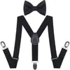 65cm Traje de Tirantes para Niños Tirantes Clip de 3 Puntas Clip Redondo de Goma Retorcida Accesorios para Ropa de Actuación
