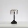 Popular Fabricante Transfronterizo de Lámparas de Noche Creativas de Amazon Lámpara de Mesa para Camping al Aire Libre Carga USB Lámpara de Mesa Pequeña de Ambiente Comercio Exterior