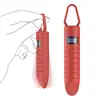 Masturbador Ovo Saltitante Carregamento USB 10 Frequências Vibrador com Display LCD