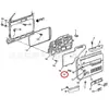 15545202 É Adequado para Chevrolet Pickup Suv Painel de Acabamento da Porta do Carro Fixador Clipe de Plástico Acessórios