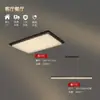 Lámpara de techo minimalista italiana para sala de estar, nueva lámpara de techo simple de lujo alto, juego de iluminación para dormitorio, hierro y otros materiales