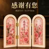 Regalo de Lujo para el Día del Maestro: Decoración de Pantalla de Escritorio Estilo Vintage, Kit de Materiales para Manualidades DIY para Niños, Regalo para Maestros