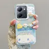 Adequado para vivo Y78 Bebê Chorando Y17 Meninas V30 LITE Cinnamoroll Fofo S19 Capa de Celular Boneca 3D Luxo Leve