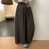 Foto real de los nuevos pantalones casuales de cintura elástica de alta calidad estilo coreano para mujer de Dongdaemun, Corea, otoño 2026