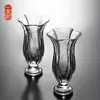 Spot Morning Glory luxo leve alto valor de beleza taça alta taça de vinho taça de chá cheirar fragrância xícara de Mestre de Chá kung fu