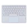 Teclado Táctil Bluetooth de 10 pulgadas 7 pulgadas Teclado Luminoso de Colores Teclado Bluetooth de Tres Colores Teclado y Ratón de Tres Sistemas Empaque