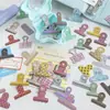 Papel Couché Poesía de Azúcar Paquete de Pegatinas de Cartulina Dura Cosas Lindas Tienda General Artículos Pequeños de la Vida Patrón Material para Diario Pegatinas Decorativas