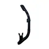 Tubo de Snorkel Profesional con Estructura Totalmente Seca, Boquilla de Silicona Antiahogo, Universal para Adultos, Tubo de Respiración para Natación y Buceo