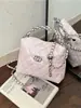Bolso Tote Acolchado Estilo Chanel Vintage con Cadena 2026 Nuevo Bolso para Mujer Versátil para el Trabajo Bolso tipo Cubo para Hombro