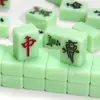 Mini Mahjong de Viagem 2cm Portátil Moderno Fofo Tamanho Bolso Cartão para Quarto Casa Manivela Multicolorido Mini Mahjong