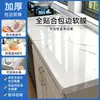 Película Protectora para Encimera de Cocina Piedra de Cuarzo Resistente a Altas Temperaturas Mármol Película para Gabinete Anti-quemaduras Estufa Pegatina a Prueba de Aceite Impermeable