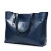Bolso nuevo para mujer, estilo europeo y americano, bandolera de hombro, de piel encerada con aceite, estilo retro informal.