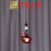 Colar com Pingente de Cavalo do Zodíaco em Sândalo, Corrente de Suéter Ano do Cavalo em Pau-Rosa Yiming Xianyuan, Pingente para Celular, Pingente de Chaveiro