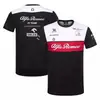 Roupas de Motociclismo de Corrida F1 Transfronteiriças Roupas de Ciclismo Camiseta de Gola Redonda Manga Curta Respirável de Secagem Rápida Camisa de Trabalho Off-Road