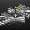 Fábrica en stock alambre plástico brida para cables hecho a mano diy hecho en casa accesorios de joyería alambre dorado material de cinta accesorios al por mayor
