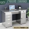 Mesa de trabalho para oficina de purificação, laboratório médico e console com gaveta, feita de aço inoxidável 304