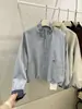 Chaqueta de Estilo Coreano con Mangas Patchwork y Cuello Alto Versátil Holgada Casual Popular Abrigo para Mujer Otoño Chaqueta de Béisbol Top Adelgazante