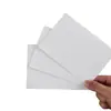 En Stock Fabricante Venta al por Mayor Blanco Inserto Universal para Sobre Tarjeta Plegada Tarjeta 210g Tarjeta Inserto para Carta de Invitación de Negocios