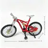 Mini Adornos de Modelo de Bicicleta de Aleación Llavero de Bicicleta Clip de Regalo para Ciclismo Máquina de Bolas de Chicle Regalo Pequeño