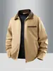 Chaqueta casual de negocios, chaqueta de hombre de alta calidad para primavera y otoño, algodón lavable para jóvenes, cómoda, transpirable, resistente al desgarro