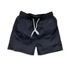 Pantalones Cortos Finos de Seda Helada de Verano Personalizados de Secado Rápido 2026 Marca de Moda Casual Pantalones Tres Cuartos Cordón Pareja Color Sólido Pantalones Cortos de Playa