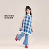 Tutu Elefantinho Roupa Infantil Meninas Camisa Vestido 100% Algodão 2026 Novo Verão Infantil Leve Respirável Sem Mangas