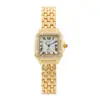 Explosiones temperamento moda acero con diamante reloj de dama cuadrado números romanos reloj de cuarzo
