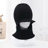 Chapéu de Lã Tricotado com Forro de Veludo Novo para Outono e Inverno, Proteção para as Orelhas, Moda Jovem, Chapéu Pulôver para Esportes ao Ar Livre