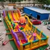 Castillo de Juego Inflable Gigante Instalación de Parque Temático Modular
