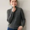 Nuevo Suéter de Cachemir para Mujer con Media Cremallera y Cuello Alto, Suéter de Manga Larga, Suéter Casual Versátil de Punto Trenzado, Otoño 2026