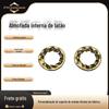 Almofada de dente interna de latão GB861.1 almofada interna serrilhada de cobre arruela de bloqueio de dente interno antiderrapante antiderrapante