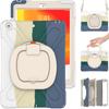 Para ipad 10.2 funda protectora Rey Pirata Air4 soporte giratorio T500 correa para el hombro anti-caída t870 carcasa plana