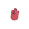 Pinzas para cutícula de cuero engrosado al por mayor funda protectora para pinzas de cutícula grandes medianas pequeñas estuche de cuero para almacenamiento logo personalizable multicolor
