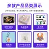 Pegatinas de Tela Variadas Personalizadas, Bordar, Cuaderno Interesante, Pegatinas de Tela Bordadas Solubles en Agua, Pegatinas de Tela para Vestido de Brazalete de Halloween DIY