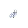 Yiluya plata s925 vintage mate Buda colgante accesorios DIY hecho a mano cordón trenzado de cuentas pulsera collar material