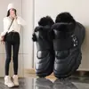 Zapatos deportivos y casuales para mujer, nueva colección otoño/invierno 2026, ligeros, antideslizantes, con cordones y cierres de velcro, cómodos de llevar y forrados con forro polar para mayor calidez
