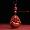 Colgante de Calabaza de Arena Dorada Púrpura Cinabrio para la Buena Suerte y la Prosperidad, Adecuado para Hombres y Mujeres en su Año Zodiacal, Al Por Mayor
