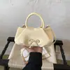 Bolso de Mano Plegado de Moda Bolso Nube Moda Nueva Verano 2026 Bolso de Hombro Simple Bolso Cruzado Elegante para el Trabajo