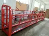Acessórios para Cesto de Guincho Elétrico Suporte Triangular Superior e Inferior Rack de Levantamento Barra Frontal Barra Central Barra Traseira Suporte Frontal Cesto Fundo Azul