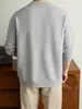 Suéter de Tricô Henley Pesado 460g, Novo Modelo 2026, Suéter Espesso, Estilo Casual, Moderno e Confortável, Disponível para Dropshipping
