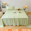 Juego de sábanas de tres piezas modelo 2026, no 100% algodón, funda de edredón de algodón puro, pieza única, color liso, algodón lavado, cubre cama para dormitorio de hombre