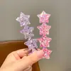 Diadema con Parche de Fleco de Lentejuelas para Niñas, Accesorio para el Cabello Extendido, Diadema de Cinta Mágica, Accesorio para el Cabello de Diadema de Estrella para Niñas