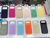 Funda Magnética de Dos Tonos Mate para Teléfono Móvil Iphone17 Piel de Silicona Líquida Tacto Suave Cubierta Protectora Apple 16Promax
