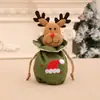 Bolsa de Manzana Navideña con Cierre, Bolsa de Regalo para Nochebuena, Bolsa Pequeña de Regalo para Niños, Bolsa de Manzana Navideña
