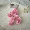 Exportação Transfronteiriça Flor de Cerejeira Artificial Tecido Fundo Parede Decoração de Casamento Loja de Casamento Decoração Foto Parede de Flores Artificiais