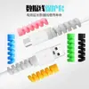 Protetor de Cabo de Silicone Espiral para Cabos de Carregamento Comuns de Celulares Apple e Android Enrolador de Cabo Colorido