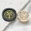 Sello de Cera con Sello de Cabeza Serie de Letras Barrocas 2.5cm Cabeza de Cobre 26 Letras Inglesas para Sello de Sellado de Diario