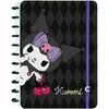 Caderno Inteligente Grande Kuromi 80 Folhas. 215X280Mm