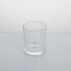 Novo Copo de Vidro para Aromaterapia Transparente Suporte Simples para Velas Copo para Velas Caseiras Decoração de Casa Transparente Espessado Copo Vazio para Aromaterapia